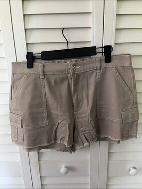 No Comment Everyday Utility Cargo Shorts - Taupe